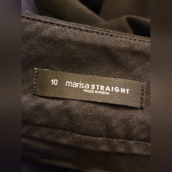 Loft Classic Black Dress Pants Marisa Straight - Picture 7 of 7